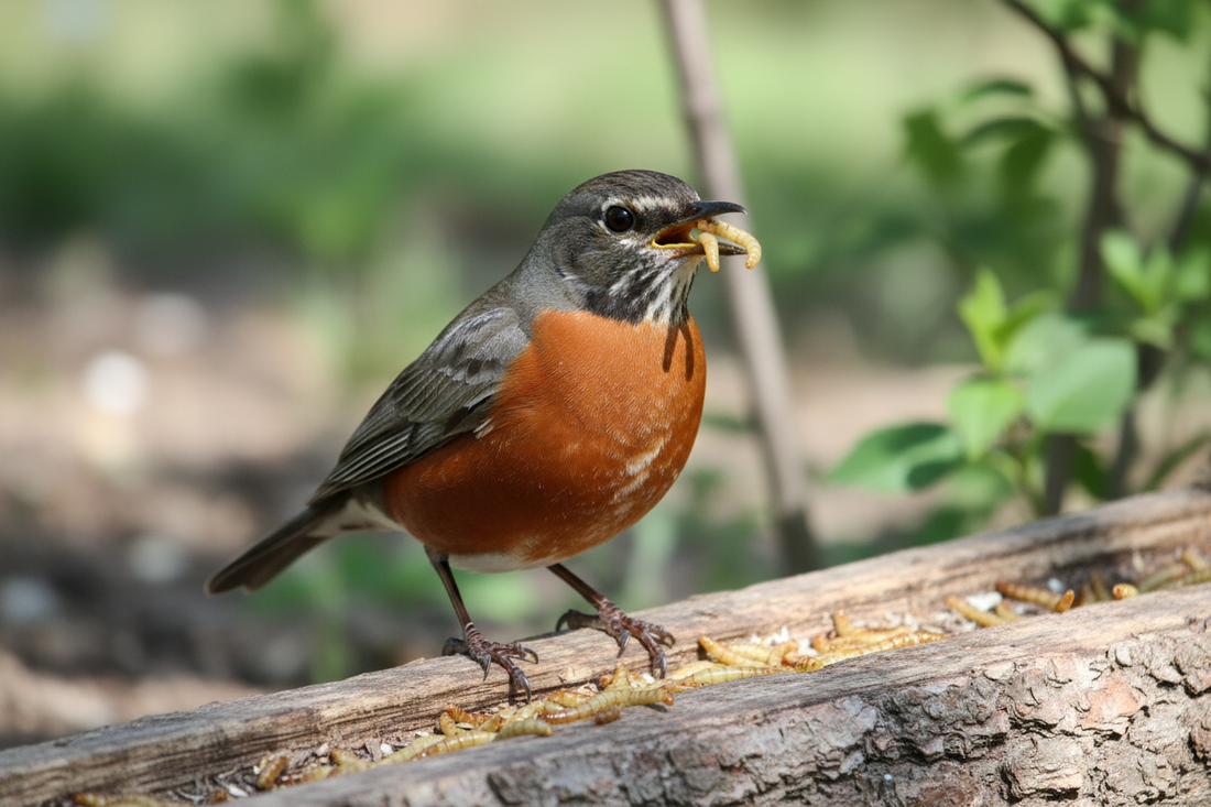 The EARLY BIRD catches the WORM