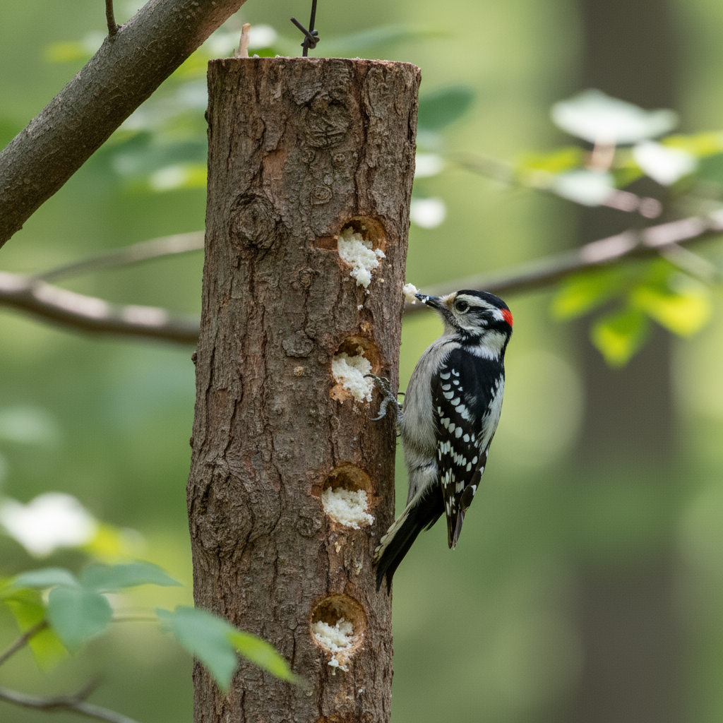 Attracting and Feeding WOODPECKERS