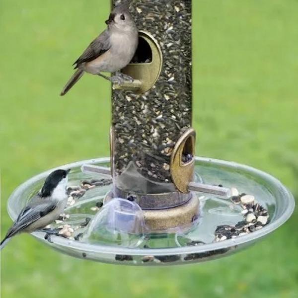 Tube Feeder Tray for Seed & Nyjer Feeders