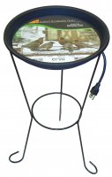 Bird Bath Wire Patio Heated Dish